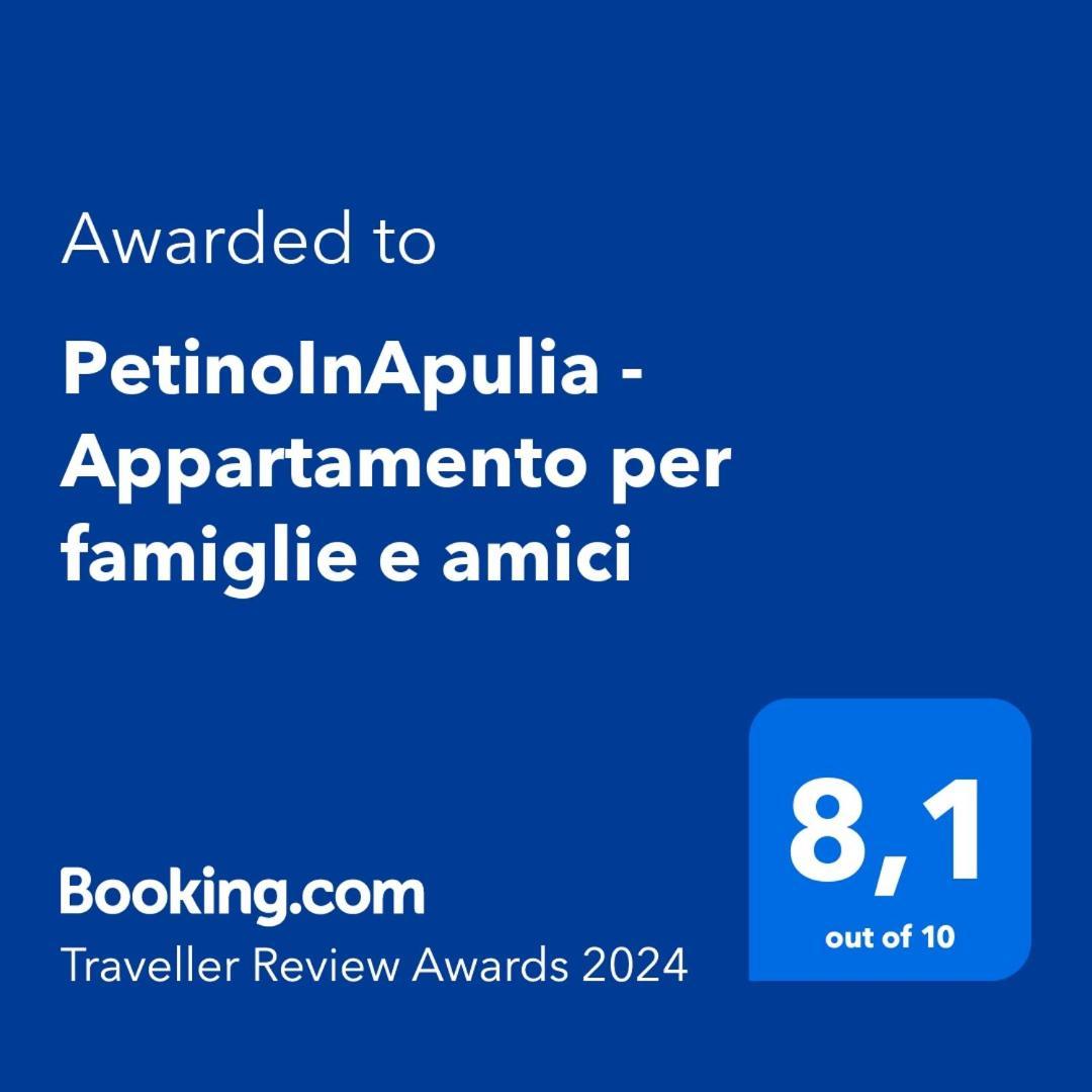 Petinoinapulia - Appartamento Per Famiglie E Amici Bari Exteriér fotografie